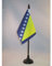 AZ FLAG - Tischflagge Bosnien Und Herzegowina - 15x10 cm - Bosnische Tischfahne 10 x 15 Cm - Flaggen