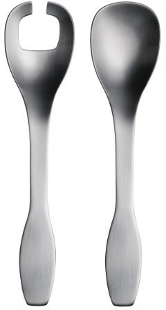 Iittala Collective Tools - Servierset - 28 cm - Gebürsteter Edelstahl - 2-teilig