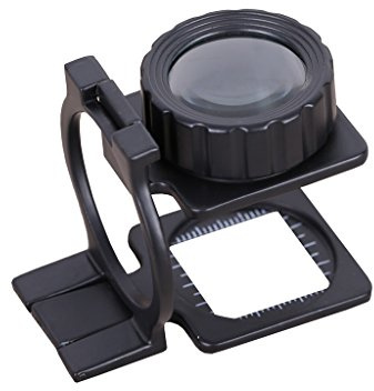 Fadenzähler 20X 28mm Klappbar Lupen