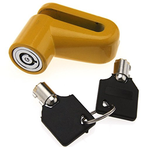 Security Anti Thief Motorbike Motorcycle Scooter Disc Lock with 2 Keys