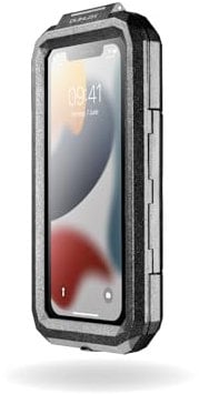 INTERPHONE QUIKLOX - Custodia Rigida Impermeabile QUIKLOX Universale Smartphone fino a 6.9- Supporto Cellulare per Moto, Sistema Modulare QUIKLOX