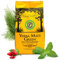 Yerba Mate Green Silueta 1000 g | Tè Mate Verde Brasiliano 1 Kg | Tè Mate leggero agrodolce | Con foglie di menta, rosa canina | Aroma di finocchio e mela | Confezione grande di alta qualità