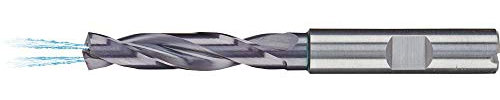 FORTIS VHM Vollhartmetall Spiralbohrer HL Bohrer 3 x DUNI HB 19,0 TiAlN+ IKD6537