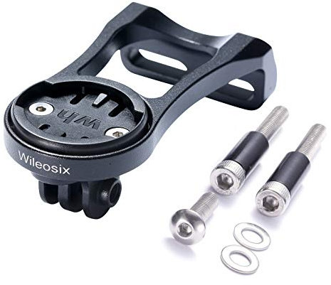 Out-Front-Fahrradcomputer-Halterung für Wahoo Elemnt, Wahoo Elemnt Bolt, Wahoo Elemnt Mini, GoPro und Fahrradlicht-Adapter.