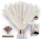 Farrell Brec 30 Stück getrocknetes Pampasgras in weiß - extra langlebig und 70-75cm Lange Trockenblumen - Pampasgras Deko Wohnzimmer , Schlafzimmer, Vase Trockenblumenstrauß (Weiß)