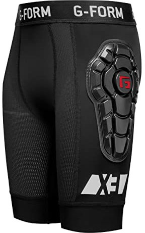 G-Form Gioventù PRO-X3 Fodera per Bicicletta - Pantaloncini Sportivi per Bicicletta da Corsa e Montagna - Nero, Gioventù Piccolo/Medio