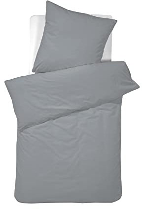 Damai, Bettwäsche, Bettdecke, Bettwäsche-Sets, Bettbezug, Bettwäsche Set, Bio-Satin, Grau