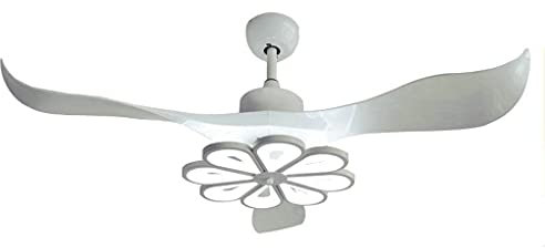 Ventilador de Techo Ventilador de techo de 42 pulgadas con luz LED, ventiladores de techo de 5 velocidades con remoto for la sala de estar de la habitación con Luz Para Sala