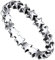 FOCALOOK 925 Sterling Silber Sterne Ring für Frauen Mädchen Dezenter Ring Größe 54 (17.2) Ewigkeit Sterne Fingerring Schick Ring in Altsilber Farbe Schmuckstücke für Geburtstag Hochzeit