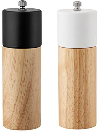 Salz- und Nussmühlen, aus Holz, handliche Gewürzmühle für Zuhause, Küche