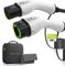 SYNCWIRE Type 2 Charging Cable 22kW 5m 32A 3 Phase - Mode 3 Type 2 to Type 2 EV Charging Cable for EV & PHEV for Model S/X/Y/3, ID.3, ID.4, ID.5, E-Tron, e-208, I4, IX1, Kona, XC40, ENYAQ, Zoe etc