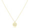 LOLIAS Kette Gold Damen Layering Halskette 18k Vergoldet Silber & Rosegold Wasserfest Lange Ketten Mit Anhänger Für Frauen Doppel Mehrreihige Zarte Goldene Rund Plättchen Schmuck