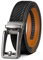 KEMISANT Ledergürtel Herren, Gürtel Herren Automatik Ratsche Leder Gürtel 35mm für Anzug und Freizeit,Mikroverstellbarer Gürtel Passt Überall(Schwarz,115cm/32-38 taille verstellbar)