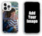 Personalisierte Handyhülle Mit Bild für iPhone, Handyhülle Selber Gestalten, für Apple iPhone Alle Modelle, Transparente Hülle aus Silikon (1 Foto)