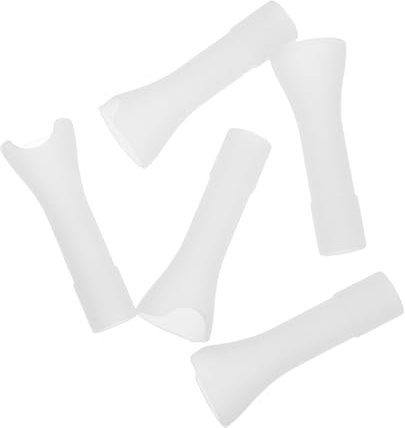 Ciieeo 5pcs Silicone Water Bottle Replacement Mouthpiece Straw Nozzle Bite Valve Sports Bottle Parts Drinking Cup Valve