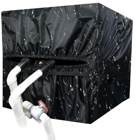 Pool Heat Pump Cover - Pool Pump Equipment Cover,Snowproof Equipment Shade for Most Heater, Swimming Pool Equipment Guard