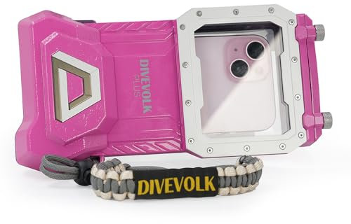 DIVEVOLK SeaTouch 4 Max Plus wasserdichte Hülle 60 Meter für iPhone 13/13 Pro/13 pro max/14/14 PRO/14 PRO MAX/15/15 PRO/15 PRO MAX/16/16 PRO/16 PRO MAX