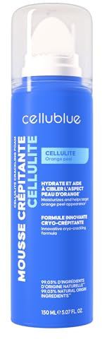 Mousse Crépitante Cellulite Cellublue - Formule cryo-crépitante innovante -
