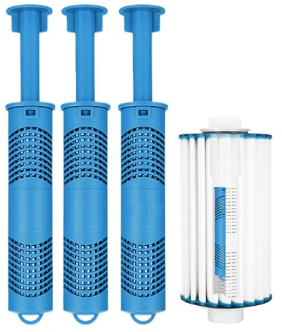 Cartouche de Sel pour Spas Hot Springs | Cartouche d'Ions d'argent Spécifique pour Spa Hot Springs - Système Naturel Résistant à la Chaleur pour Eau Douce Utilisation Intérieur Extérieur