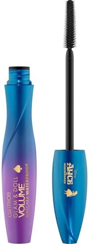 Catrice Disney Alice in Wonderland Glam & Doll Volume Mascara Waterproof, Nr. C01, langanhaltend, volumengebend, vegan, wasserfest, ohne Mikroplastikpartikel, Nanopartikel frei, 1er Pack (10ml)