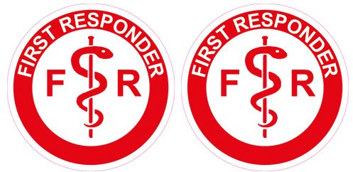 2 Stück Helmaufkleber – Rettungsdienst Aufkleber 40mm – selbstklebend & transparent – langlebige Qualität für Helm, Fahrzeug & Ausrüstung – Motiv mit Äskulapstab