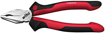 Wiha Z01018005SB Combination Plier Professional with Dynamic Joint/OptiGrip, Multicolor, 180mm