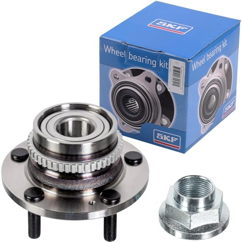 SKF Radlagersatz mit ABS-Sensorring VKBA 6943 Position Hinterachse Höhe 103 mm Länge 151 mm Breite 154 mm - OE-Qualität
