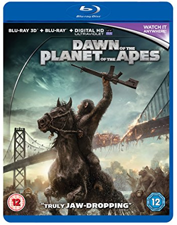 Dawn Of The Planet Of The Apes 3D BD [Blu-ray] [Region B] [2017]