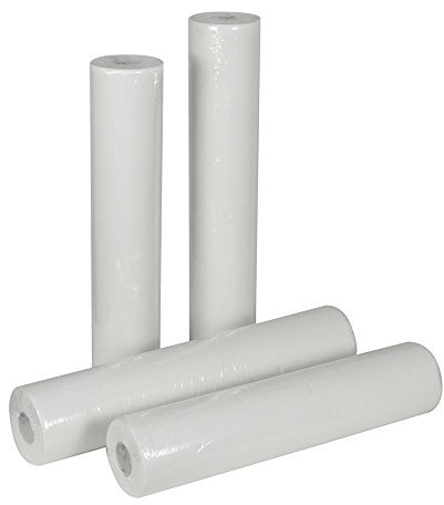 Liegen-Abdeckung Secura Line von Ampri, Ärztekrepp, PE-beschichtet, 50 x 50 m, 1 Rolle