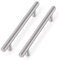 Probrico Kitchen Door Handles 160mm Hole Centre Brushed Nickel Cabinet Handles Stainless Steel Cupboard T Bar Handle, 20 Pack(Screw Included)