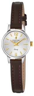 Festina Femme Analogique Montre avec Bracelet en Cuir F20260/2