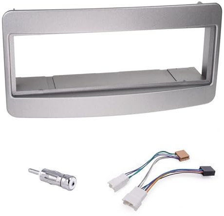 Sound Way - Kit Montaggio Adattatore Autoradio, Mascherina 1 DIN Compatibile con Toyota Celica, Avensis, Corolla Verso, MR2, RAV4, Yaris Verso