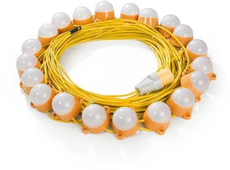 Defender 50m LED Festoon Modules. Festoon Job Site Lights E89818. 110V