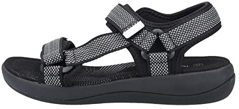 Hush Puppies Women's SARA Fisherman Sandal, Black, 6 UK, HPW1000-173-1