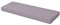 Xpnit Gartenbankkissen, 2-Sitzer, 3-Sitzer, Esszimmer-/Terrasse-/Stuhlkissen, langes Bank-/Stuhlkissen, Sitzkissen für drinnen und draußen, Schaukel (140 x 45 x 4 cm, Grau)