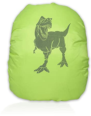 WDFCN Regenüberzug für Schulranzen Rucksack Regenschutz mit Sicherheits-Reflektionsbild Schulranzen Regenhülle für Schulanfänger