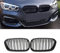 Gangying F20 F21 Rejilla de radiador para BMW Serie 1 F20 F21 Parrilla Negro riñones Negra Serie 1 F20 F21 Rejilla Doble 2015 2016 2017 2018