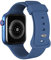 AOTUAO Cinturino Compatibile con Apple Watch Cinturino 45mm 44mm 42mm, Sportivo Silicone Cinturini di Ricambio per iWatch 9 8 7 6 5 4 3 2 1 SE, Royal Blue