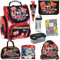 Feuerwehr Firefighters Schulranzen Grundschule ergonomischer Ranzen Federmappe Federtasche ohne Inhalt Turnbeutel Brotdose Trinkflasche Zuckertüte Schulset Sporttasche Aufgabenheft 9er Set Fire