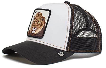 Goorin Bros. Unisex-Erwachsene The Farm Original Adjustable Snapback Trucker Hat Baseballkappe, Schwarz (der König Löwe), Einheitsgröße