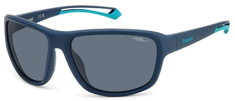 POLAROID SPORT Brille PLD 7049/S Größe 62-17 mm Blau Azure polarisiert