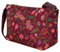 Oilily Sarah Shoulder Bag Joy Flowers Chocolate