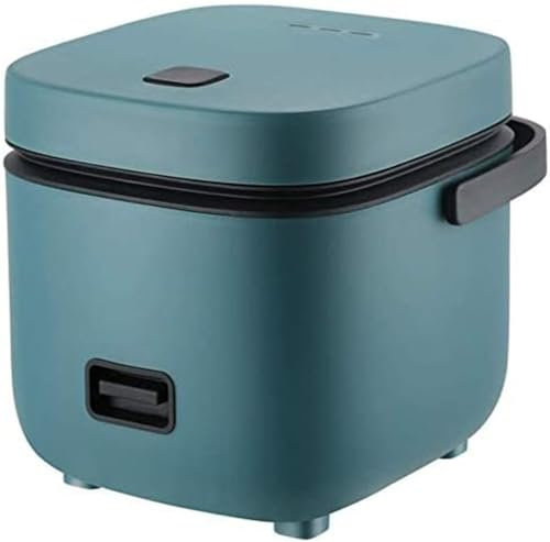SEVSO 1.2L Portable Mini Rice Cooker, Electric Rice Cooker with Steam & Rinse Basket, Nonstick, 15 Minutes Fast Cooking, Re-Heating, Keep Warm, for 2-4 People,Green