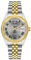 CADISEN Automatik Uhr Herren Mit Gangreserve Automatik Saphirglas Wasserdicht 38MM Kalender der Wochentage (8228 Metallische)