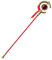 damdos Halloween-Requisite, 144,8 cm, Cosplay-Schwertstäbe für Frieroen-Mitarbeiter, Frieroen Walking-Sticker jenseits von Cosplay, Requisite, Kostüm-Requisite, Geburtstagsgeschenke