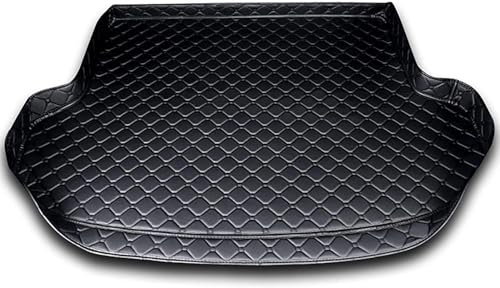 YJTYC Kofferraum schutzmatte für Ford Mondeo Mk4 2007-2014, Langlebiges Wasserdicht Kratzfest Kofferraumwanne Schutzmatte, Innenraum ZubehöR,A-Black