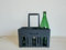 BERARDI | Panier porte-bouteille 6 places (gris anthracite)