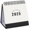 Desktop -Kalender beschichteter Papierkalender von Juli 2024 bis Dezember 2025 Einfach zu lesen 5.2x5.3