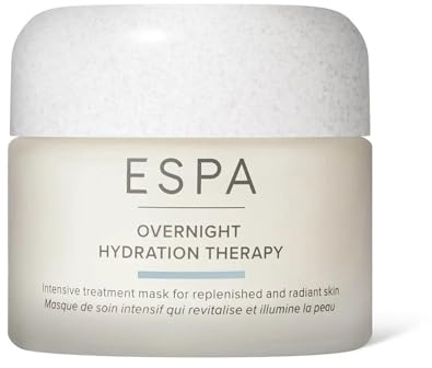 ESPA Overnight Hydration Therapy 55ml | Intensely Hydrating Treatment Mask, Helps to Reinforce Skin's Natural Barrier with Vitamin C, Hyaluronic Acid & Essential Oils for Normal to Dry Skin