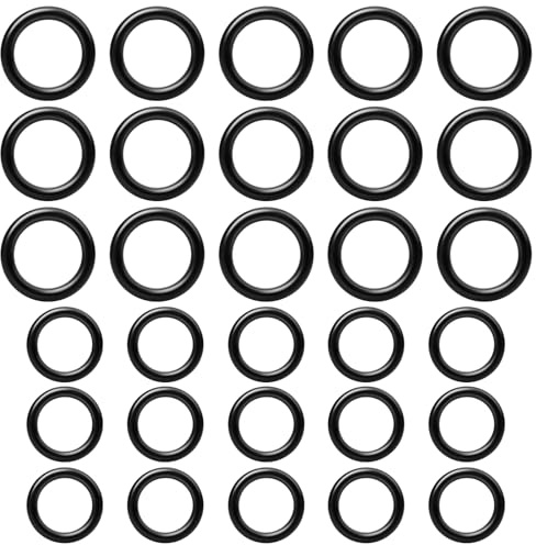 100 Pack Pressure Washer O-Rings, 1/4 & 3/8 Quick Connect EPDM Seals